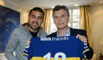 Mauricio Macri apuntó contra Juan Román Riquelme y dijo que le preocupa más Boca que el país