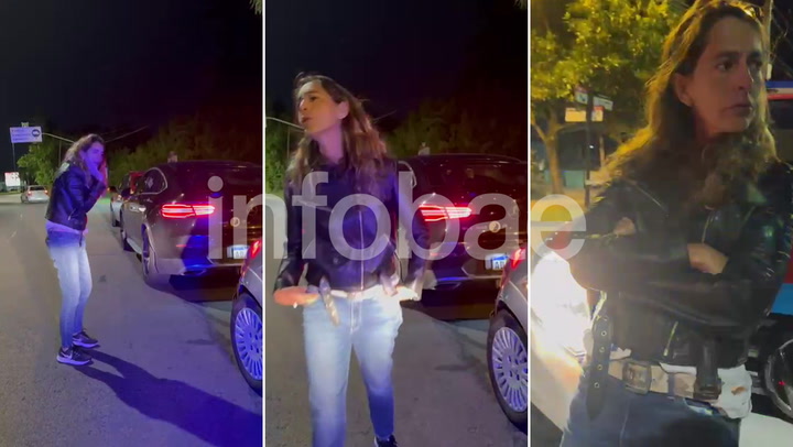 Giannina Maradona chocó en Tigre con una productora de televisión que estaba ebria