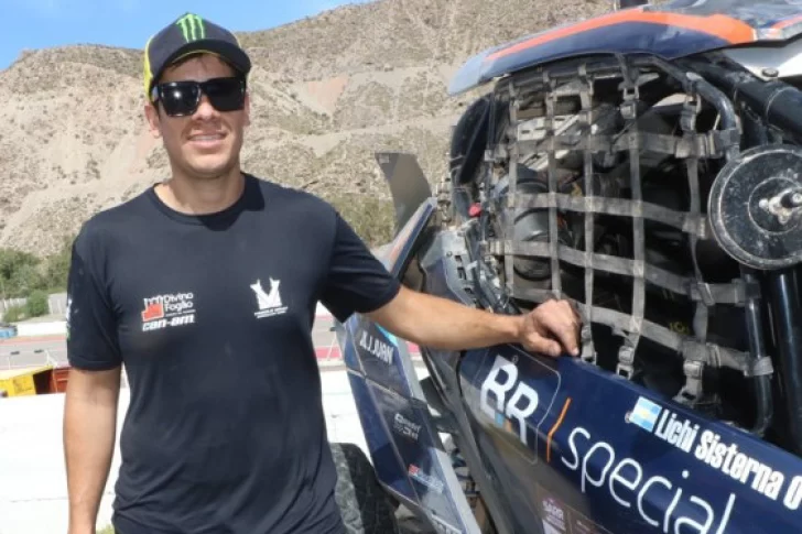 Sisterna fue elegido para correr el Dakar