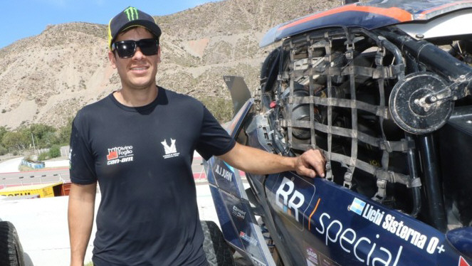 Sisterna fue elegido para correr el Dakar