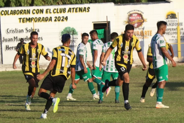 Atenas Pocito sacó ventaja