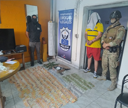 Golpe al narcotráfico en San Juan: 8 detenidos y un secuestro de droga y vehículos en orden a los $80 millones