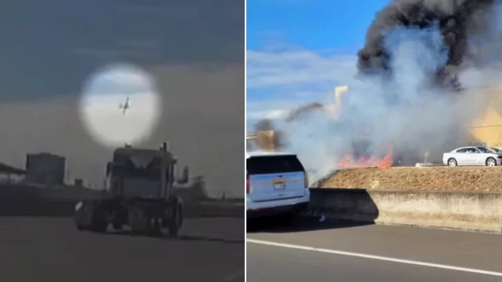 Dos personas murieron luego de que una avioneta se estrellara contra un edificio