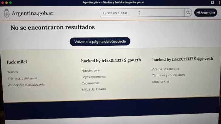 El Gobierno confirmó el hackeo de Mi Argentina y cuestionó la falta de inversión en ciberseguridad