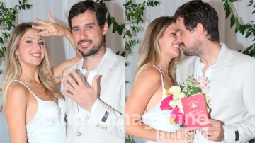 Stephanie Demner y Guido Pella dieron el sí: todas las fotos