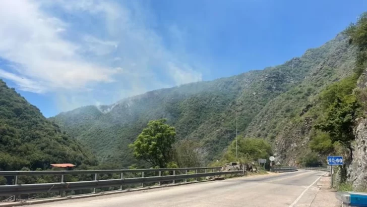 Contuvieron el incendio del dique San Roque y alertaron por la persistencia de puntos calientes