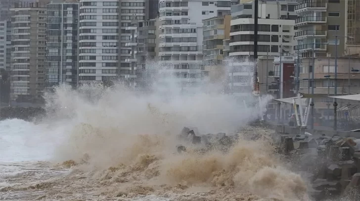 En Chile pronosticaron otra vez marejadas para el 4 de enero