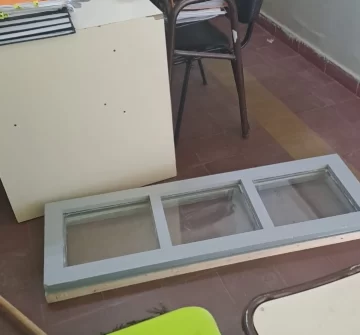 Robo en escuela de Pocito: se llevaron un televisor 50 pulgadas, computadoras y equipos de audio