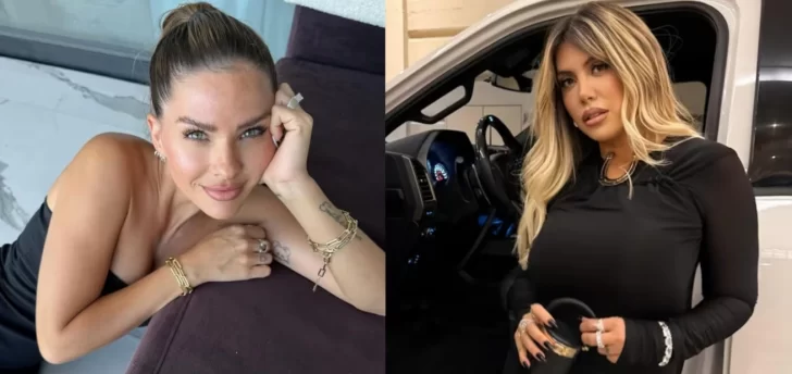 La millonaria cifra que la China Suárez le reclama a Wanda Nara por haber filtrado chats privados