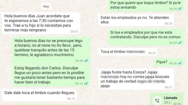 La historia de un supuesto albañil burlado que se volvió viral y resultó ser una estafa