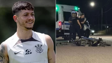 Un futbolista argentino de Corinthians chocó y mató a un motociclista en La Pampa: el test de alcoholemia dio positivo