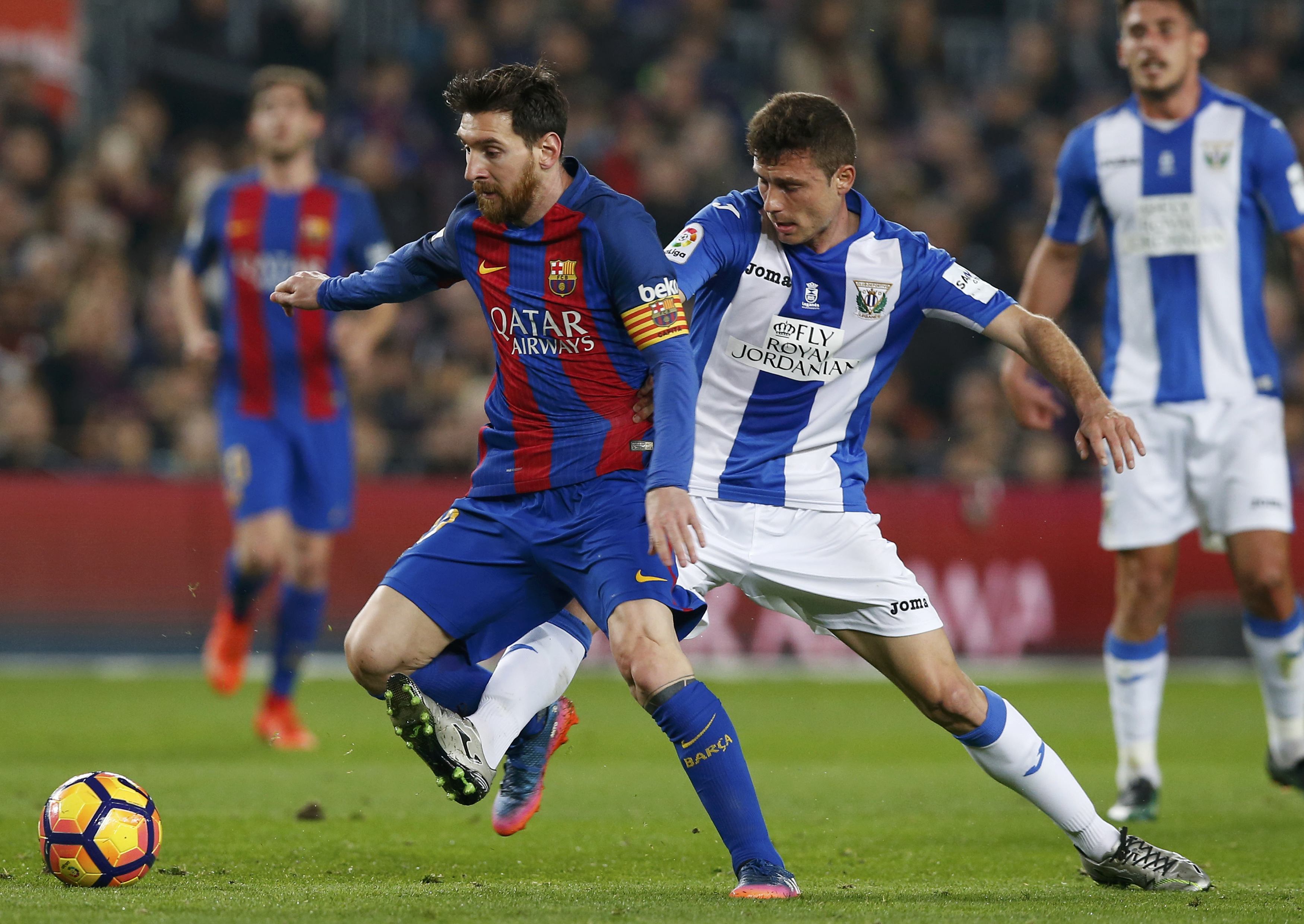 Football Soccer - Barcelona v Leganes - Spanish La Liga Santander