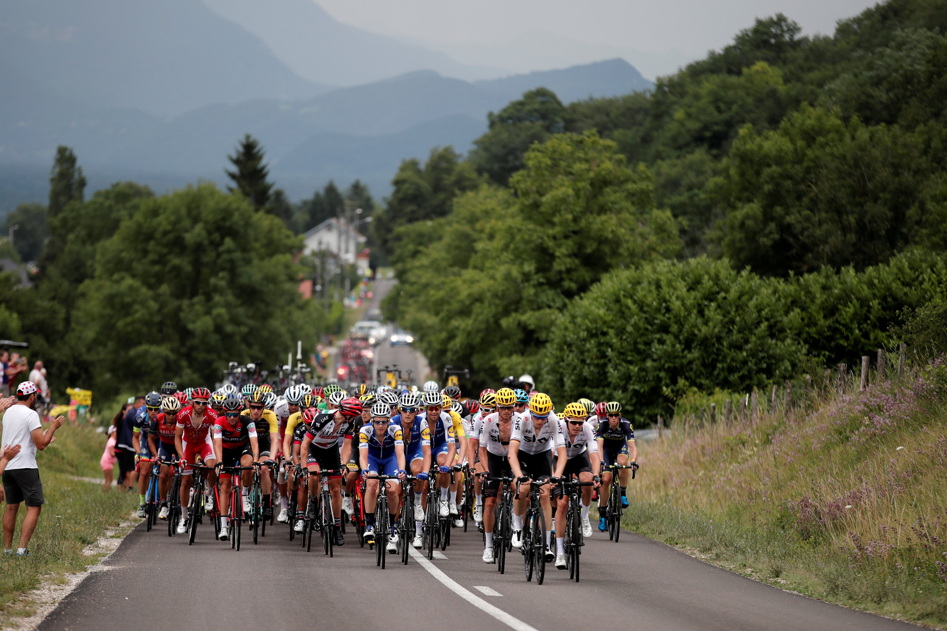 Cycling - The 104th Tour de France cycling race