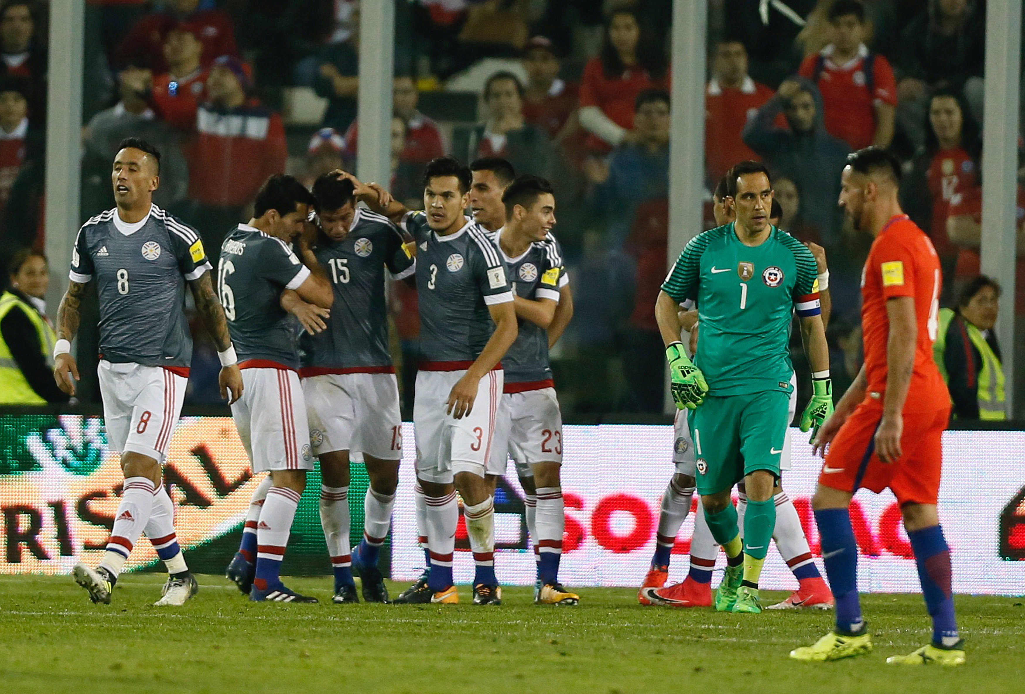 Football Soccer - Chile v Paraguay - 2018 World Cup Qualifiers