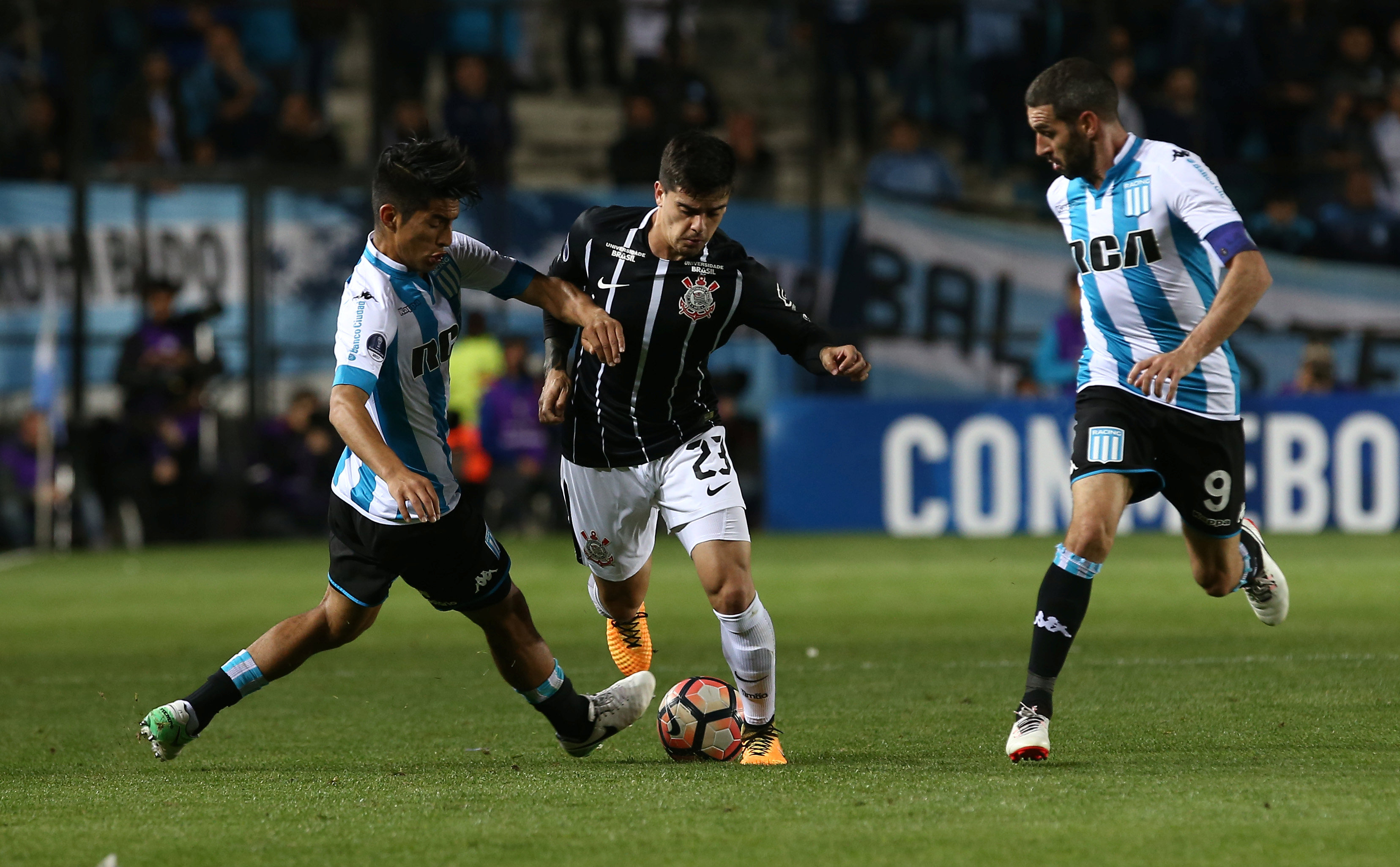 Football Soccer - Argentina's Racing Club v Brazil's Corinthians – Copa Sudamericana